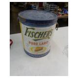 FISCHERS 25LB LARD CAN