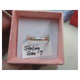 STERLING SILVER RING SZ 7