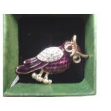 OWL BROOCH