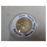 2011 PRES. DOLLAR ANDREW JOHNSON
