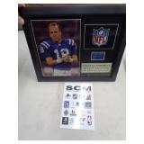 8X10 SIGNED W COA - PEYTON MANNING