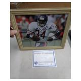 8X10 SIGNED W COA - WALTER PAYTON