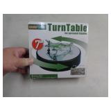 7" MIRRORED TURN TABLE