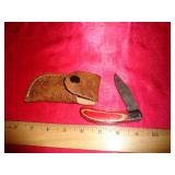 DAMASCUS STYLE POCKETKNIFE