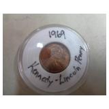 1969 KENNEDY / LINCOLN PENNY