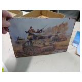 8"X12" METAL SIGN - TANK