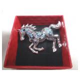 HORSE BROOCH