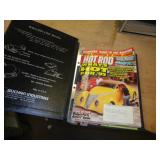 BINDER OF HOT ROD MAGAZINES - 1990