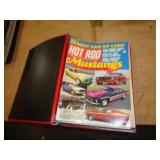 BINDER OF HOT ROD MAGAZINES - 1970