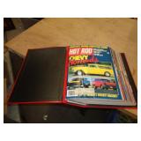 BINDER OF HOT ROD MAGAZINES - 1980