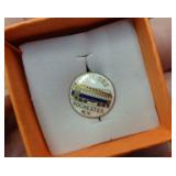 TROLLEY CAR UNION PIN NEW YORK