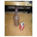 PINKISH GLASS BOTTLE