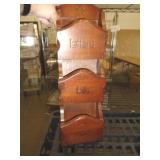 WOOD LETTER ORGANIZER