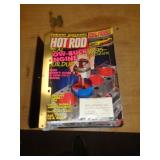 BINDER OF HOT ROD MAGAZINES - 1990