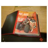BINDER OF HOT ROD MAGAZINES - 1970