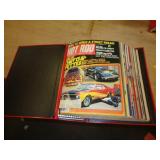 BINDER OF HOT ROD MAGAZINES - 1970