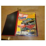 BINDER OF HOT ROD MAGAZINES - 1980