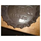 BARGES METAL SIGN
