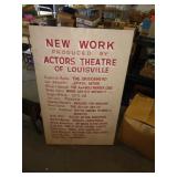 ACTORS THEATRE SIGN / UT
