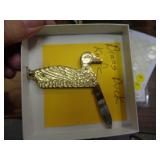 BRASS DUCK KNIFE