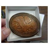 LEATHER BELT BUCKLE