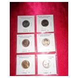 6 - BU JEFFERSON NICKELS