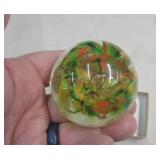 ZIMMERMAN GLASS PAPERWEIGHT