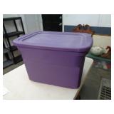 20 GAL. TOTE W LID / UT