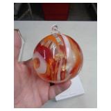 ZIMMERMAN GLASS XMAS ORNAMENT