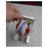 ZIMMERMAN GLASS XMAS ORNAMENT