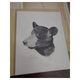 11"X14" BEAR ART PRINT