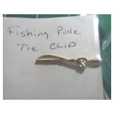 FISHING POLE TIE CLIP
