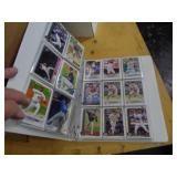 180 ROOKIE BASEBALL CARDS IN BINDER