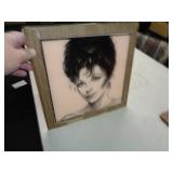 12"X12" MIRROR - JOAN COLLINS