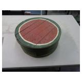 "EMPTY" CHEESEBOX FOLK ART