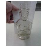 LINCOLN COIN BANK BOTTLE