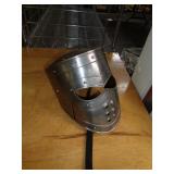 METAL JOUSTING HELMET