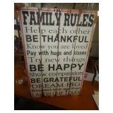 WOOD SIGN