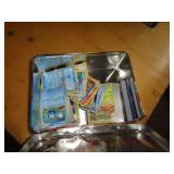 POKEMON CARDS IN LUNCHBOX
