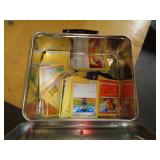 NHL LUNCHBOX WITH POKEMON CARDS
