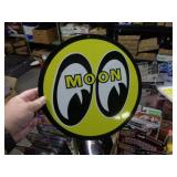 12" METAL SIGN - MOON-EYES