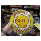 12" METAL SIGN - SHELL