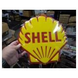 12" METAL SIGN - SHELL