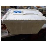 HINGED LID TOTE / LW