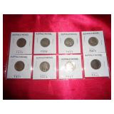 8 - BUFFALO NICKELS