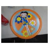 2001 BETTY BOOP METAL SIGN