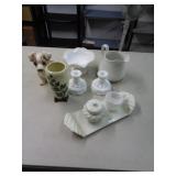 GLASSWARE & POTTERY