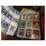 BINDER OF BASEBALL CARDS