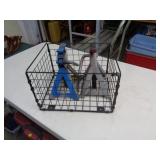 JACK STANDS & WIRE BASKET / UT