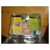 POKEMON CARDS IN LUNCHBOX